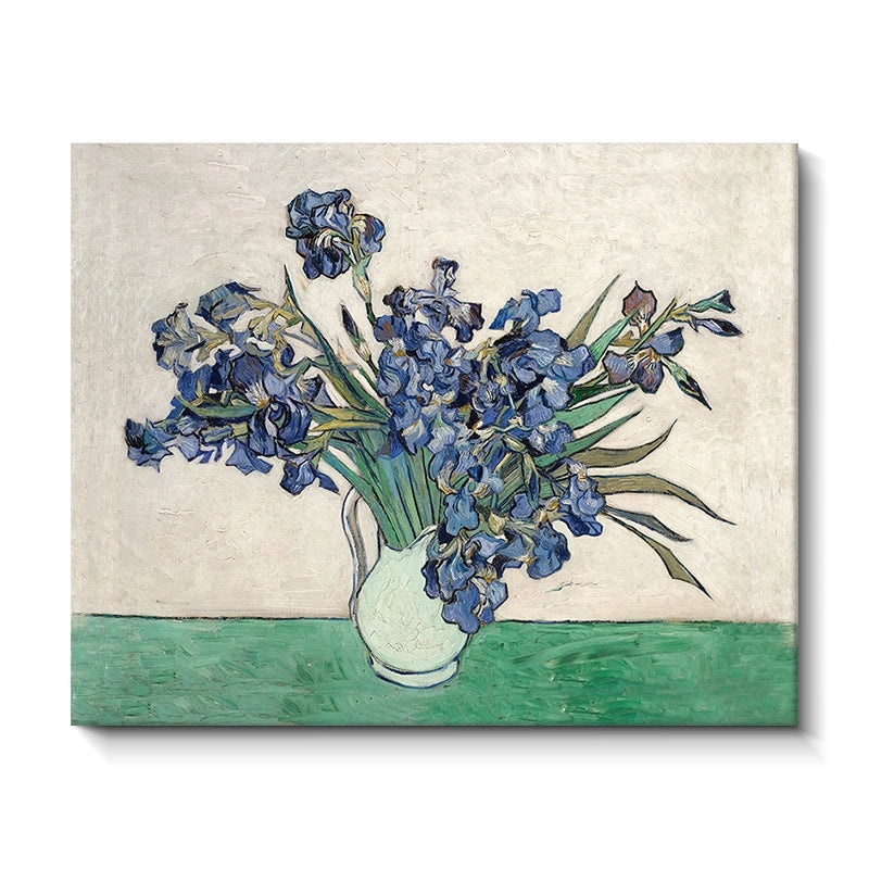 Yinhao Monet Van Gogh Harvest Wheat Field Oil Painting Wall Art for Living Room Dining Room Hallway|Wall Art & Paintings