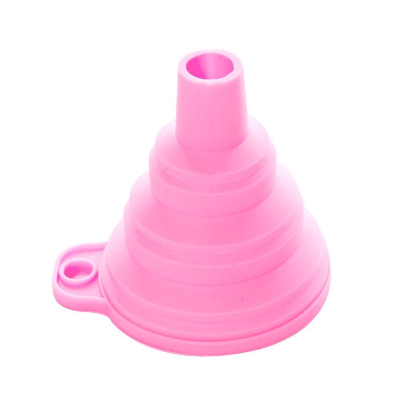 Minimalist Single Solid Color Plastic Funnel|Kitchen Tools