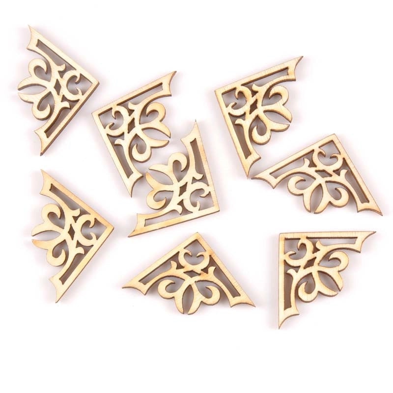 Laser Cut Wooden Decoration for Wedding DIY Craft Accessories|Wedding Decorations