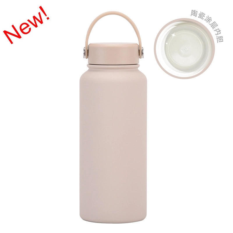 Stylish Solid Color Stainless Steel Vacuum Flask 1pc|Home & Kitchen Accessories