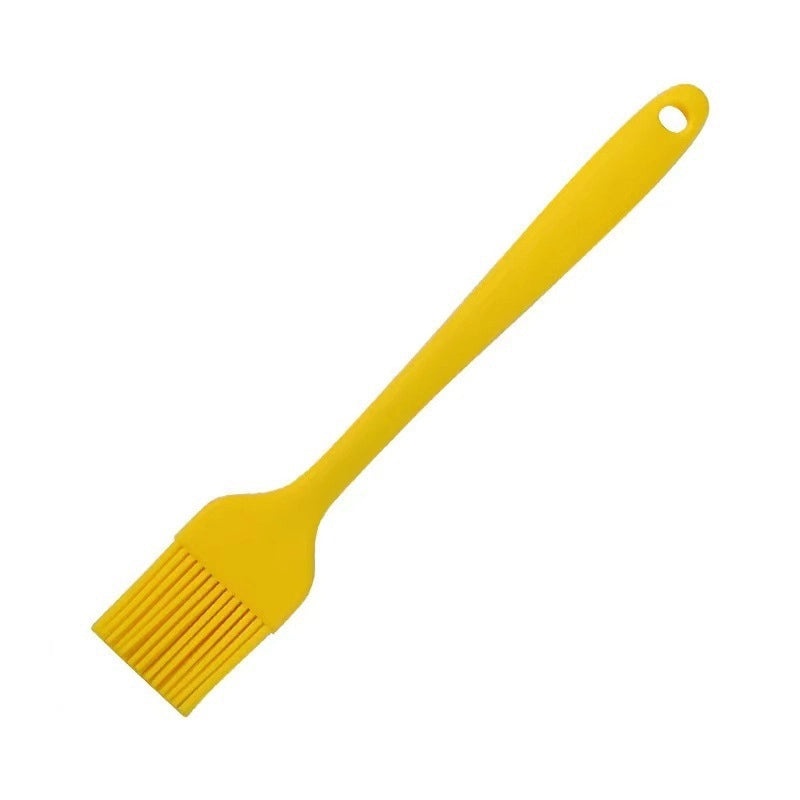 Silicone BBQ Oil Brush High Temp Resistant Integrated Scraper Baking Grill Brush | Kitchen & Dining Tools