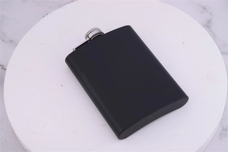 Elegant Stainless Steel Solid Color Wine Flask | Drinkware & Bar Accessories