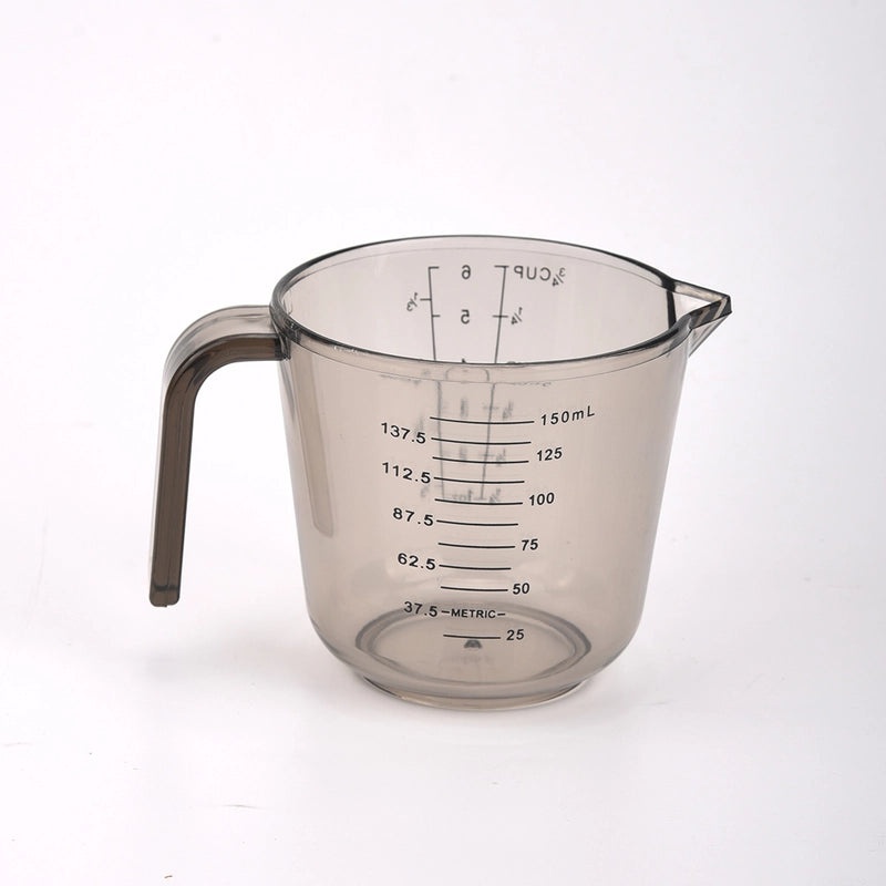 Transparent Dual-scale Measuring Cup 150-1000ml PS Plastic Liquid and Dry Ingredients Container|Kitchen Measuring Tools