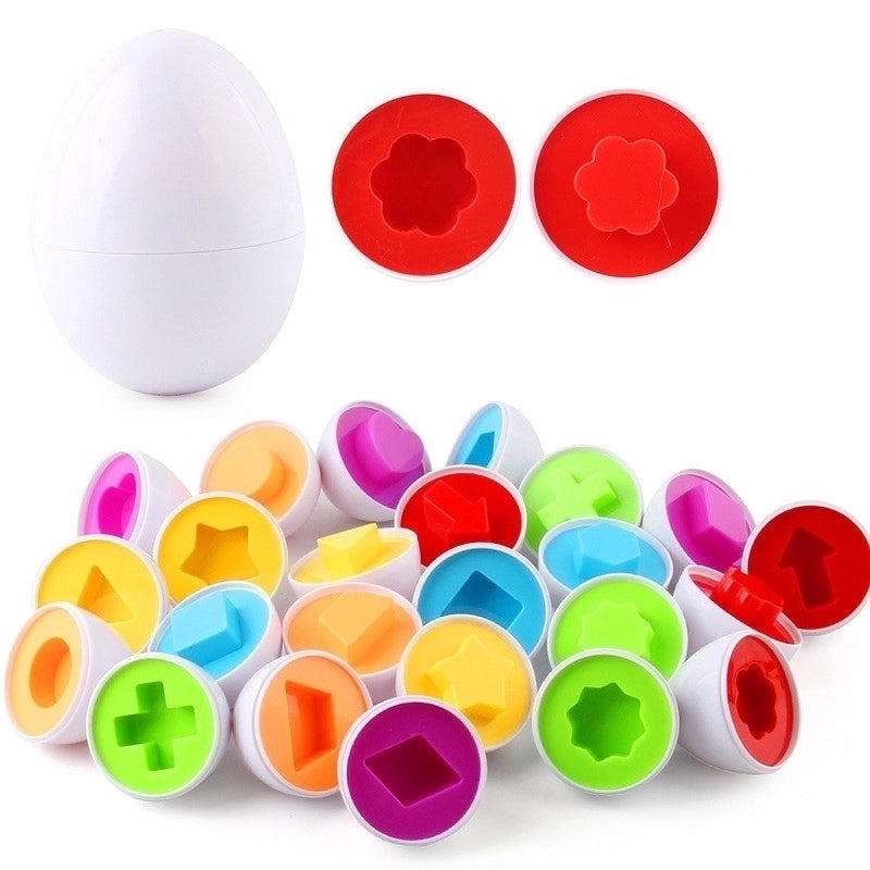 Early Learning Color Matching Simulation Eggs Toy Set for Kids|Educational Toys
