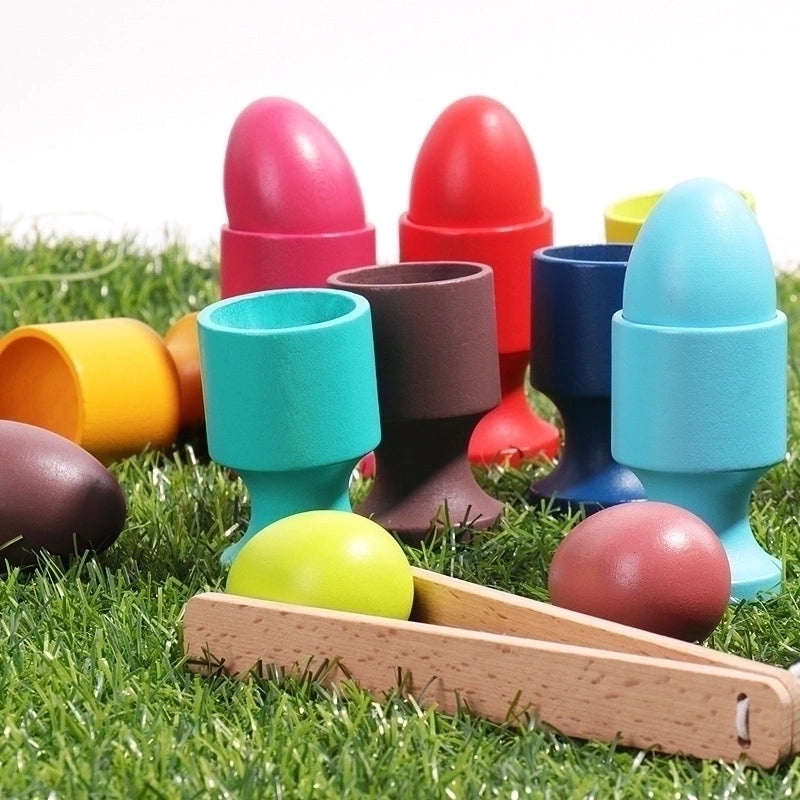 Wooden Building Blocks for Babies 0-2 Years | Baby Development Toys