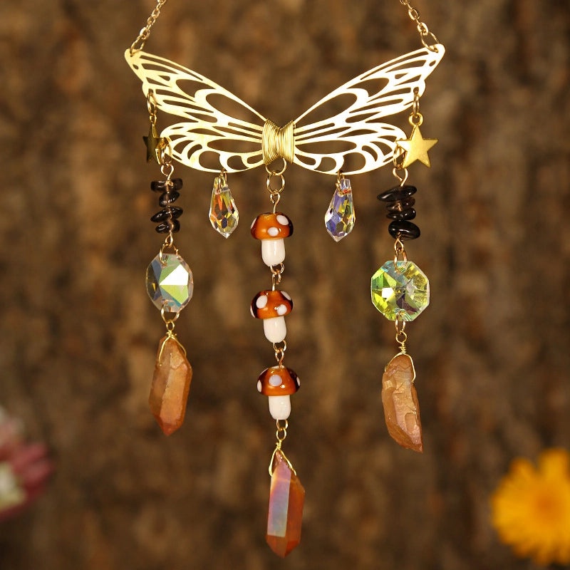 Delicate Butterfly Pendant Necklace|Jewelry & Accessories