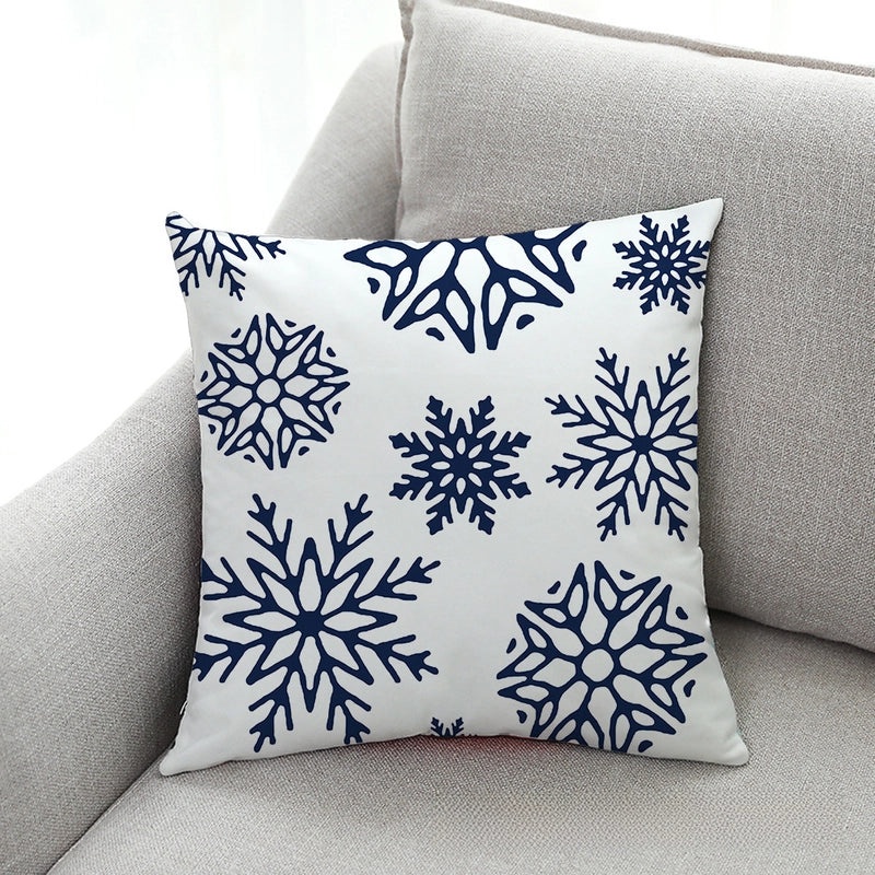 Christmas Velvet Car Pillow Cover Super Soft Sofa Cushion Case | Home Decor