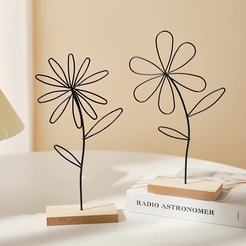 Feather and Snowflake Iron Ornaments for Casual Vacation Decor|Home Decor & Seasonal Ornaments