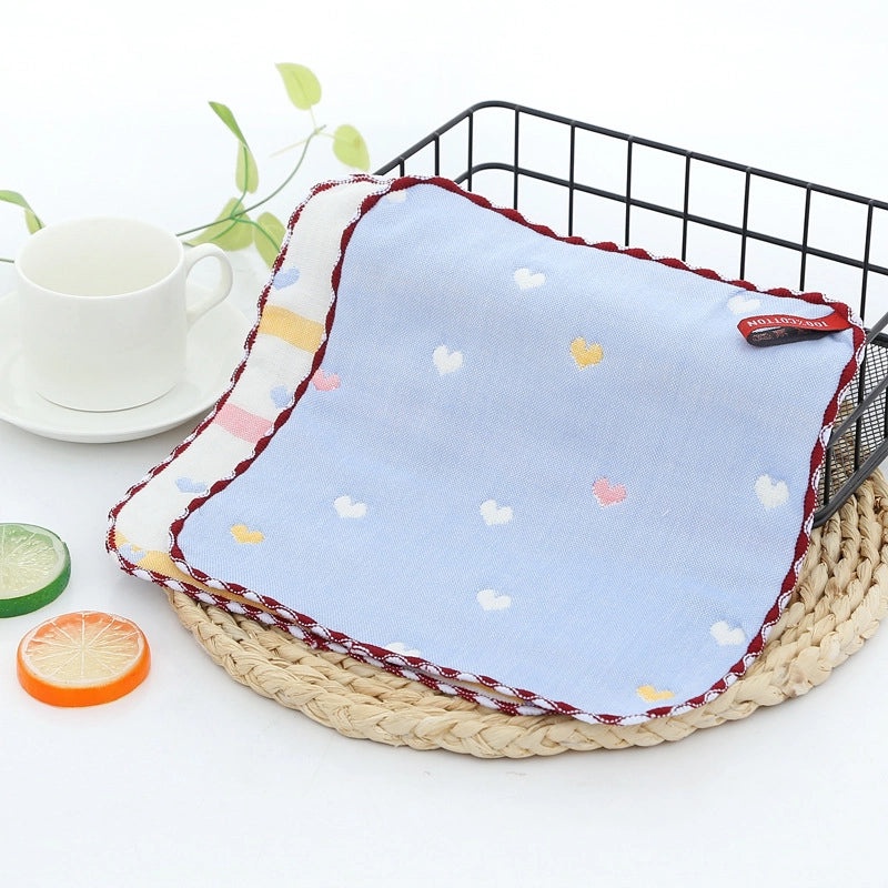 Adorable Cartoon Cotton Baby Burp Cloths Soft Absorbent Accessories for Newborns|Baby Accessories