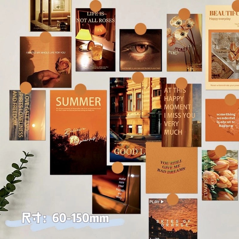 Elegant Landscape Paper Wall Sticker for Home Decor|Wall Art & Stickers