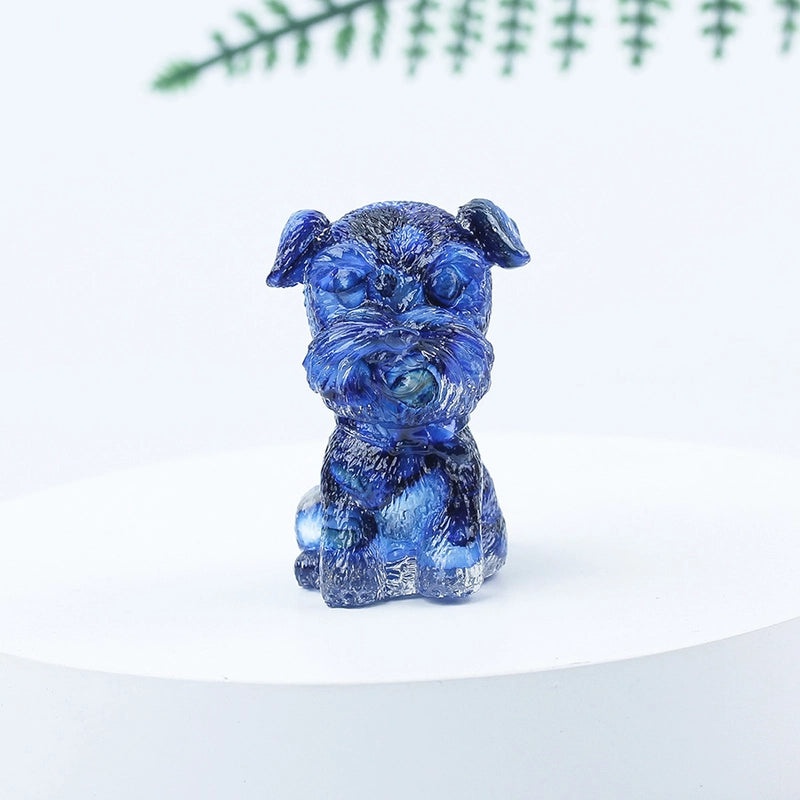 Adorable Dog Shaped Crystal Figurines for Home Decor|Decorative Figurines