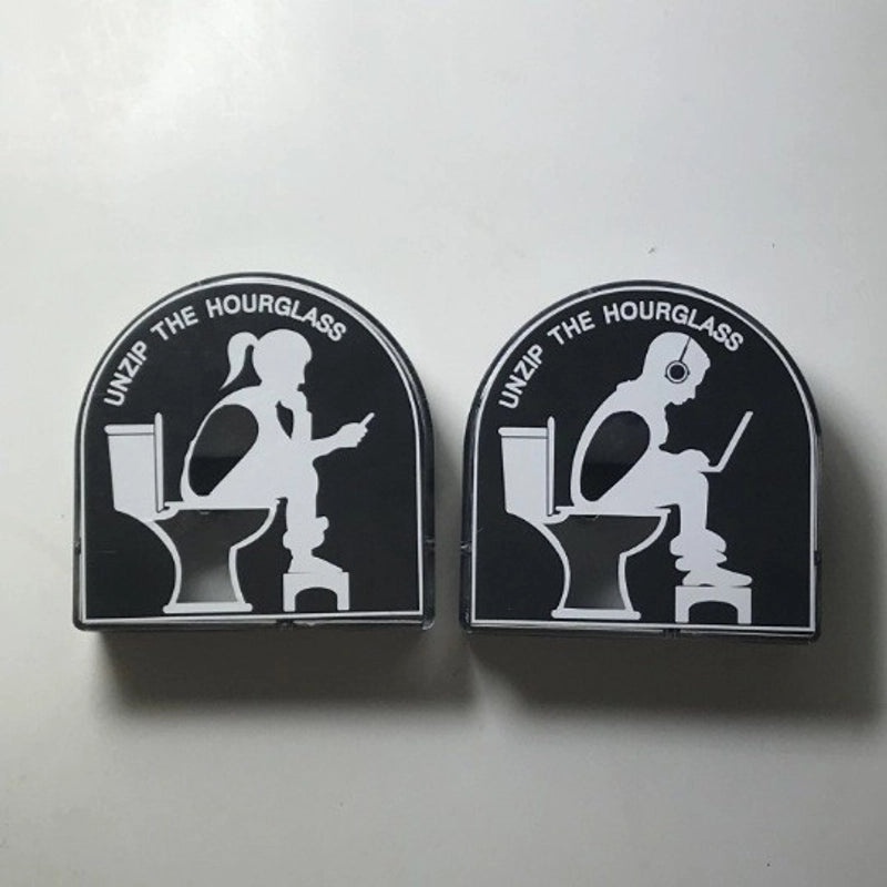 Five-Minute Bathroom Timer for Stress Relief and Efficient Toilet Use|Bathroom Accessories