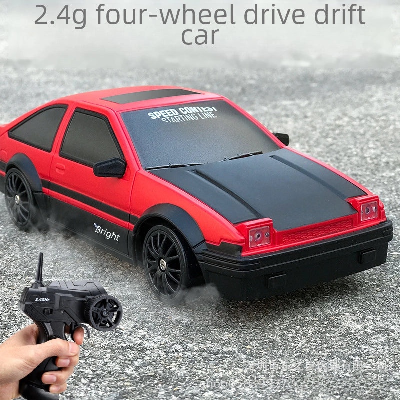 High-speed Remote Control Drift Car AE86 4WD Racing Toy GTR Model for Kids|Remote Control Cars & Vehicles