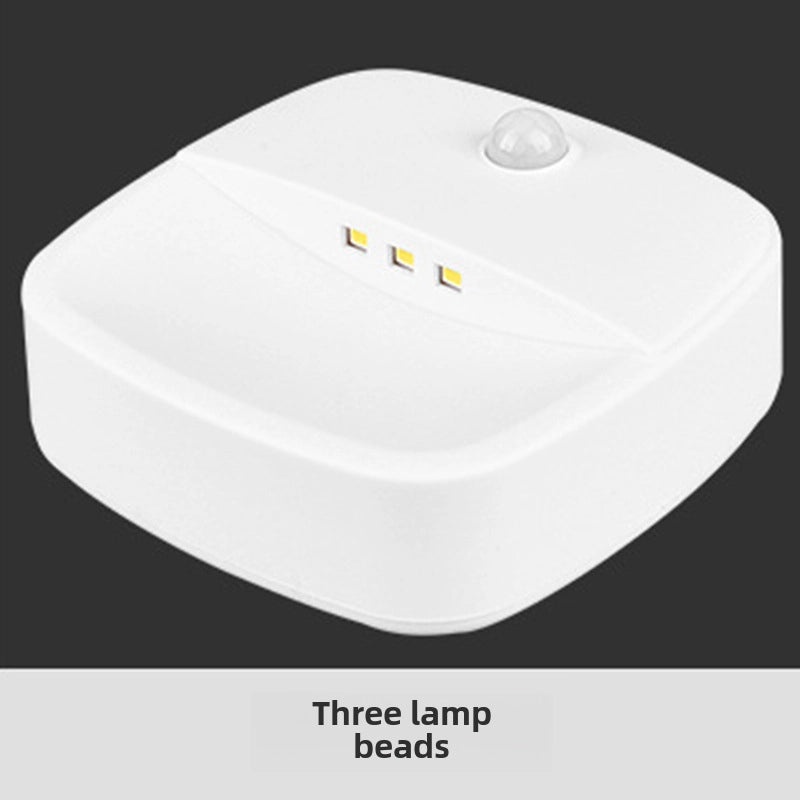 Mini Human Body Sensor Night Light LED Rechargeable Eye Protection Smart Dormitory Lamp|Home Lighting