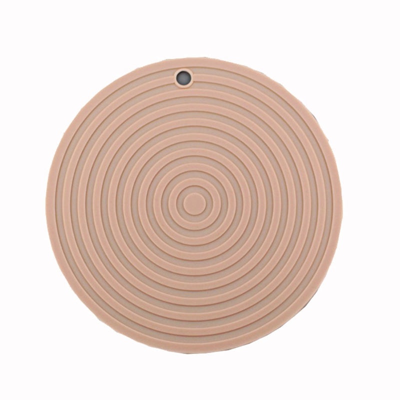 Round Silicone Heat Insulation Mat 18/24/30cm Non-Slip Casserole Bowl Placemat | Kitchen Accessories