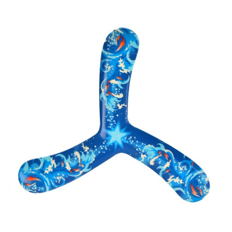 Colorful PU Flying Toy Boomerang with Heat Transfer Print | Outdoor Toys