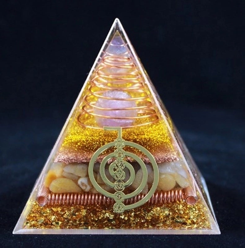 Classic Geometric Acrylic Crystal Pyramid Decor|Home Decor