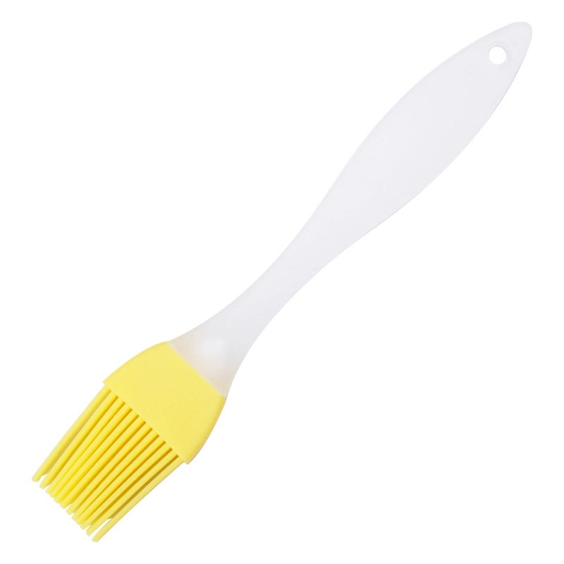 Small Silicone BBQ Oil Brush Non-Lint High Temp Baking Brush with Plastic Handle | Kitchen Tools & Accessories