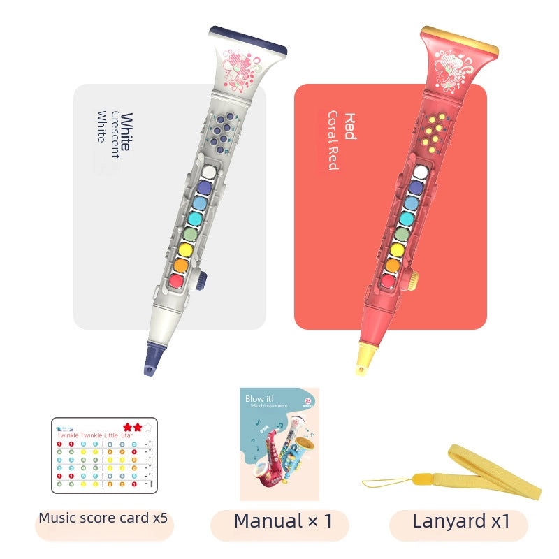 Kids Saxophone Trumpet Clarinet Musical Toy Whistle for Children | Kids Musical Instruments & Toys