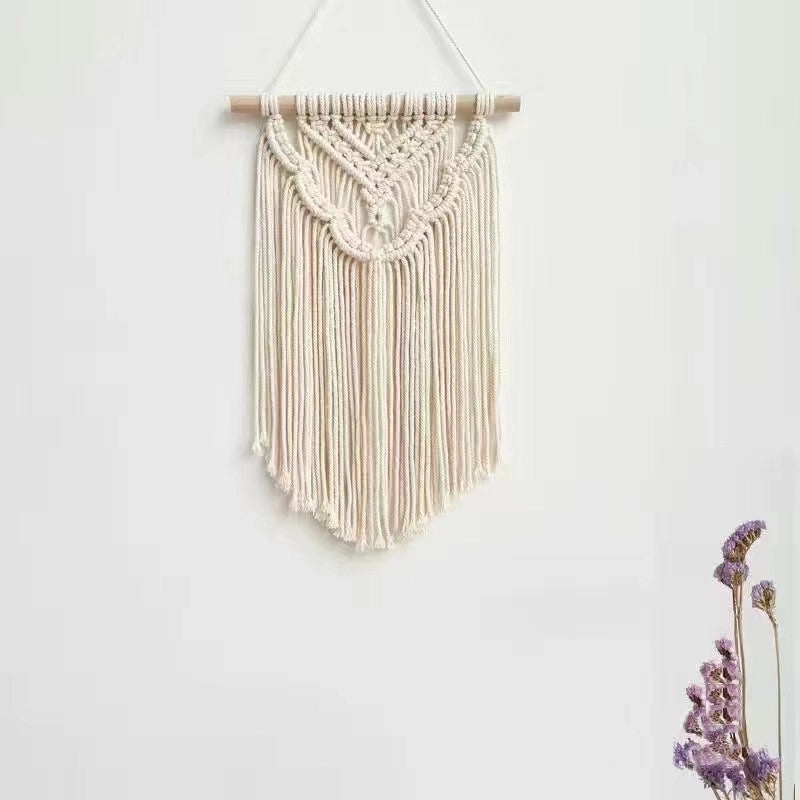 Striped Cotton Tapestry Wall Hanging for Vacation Vibes|Home Decor Wall Art