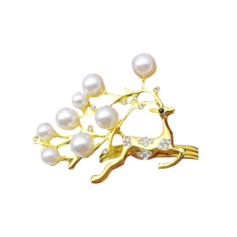 Christmas Cartoon Santa Claus Alloy Napkin Ring Casual Elegant Holiday Table Decor | Holiday Tableware