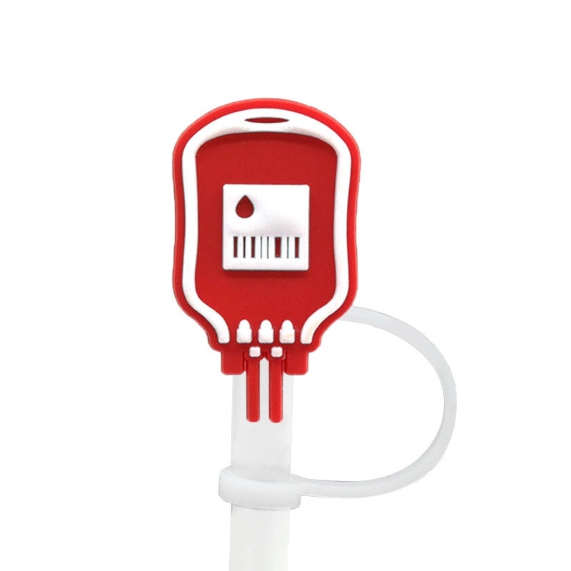 10 Pieces Multicolor PVC Straw Decorative Caps for Casual Vacation Style|Accessories