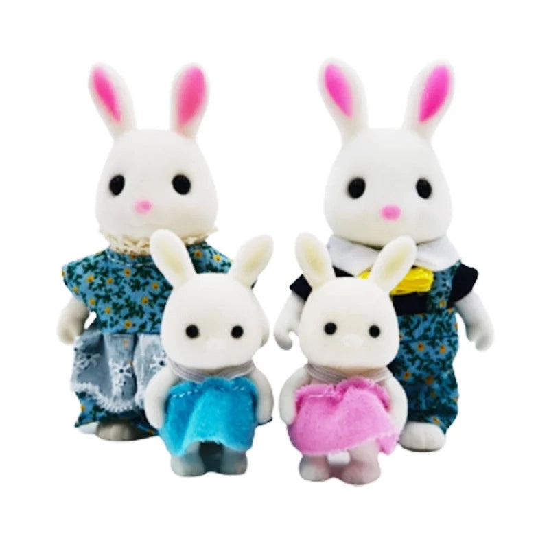 Realistic Rabbit Animal Simulation Toy Model|Educational Animal Figurines