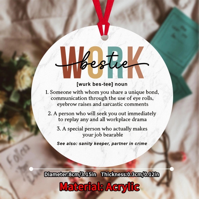 Modern Christmas Acrylic Art Decoration | Home Decor