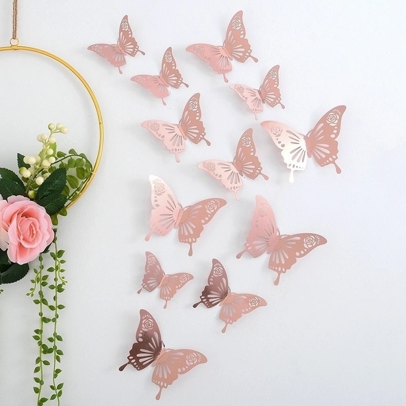 Charming Butterfly Paper Wall Decals for Home Decor|Wall Stickers