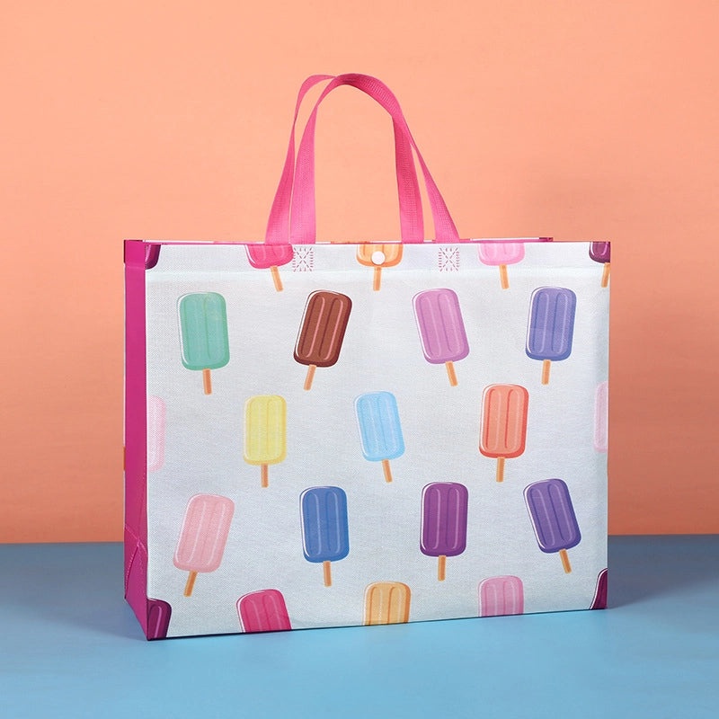 Ethnic Style Floral Nonwoven Fabric Daily Use Bag|Accessories & Bags