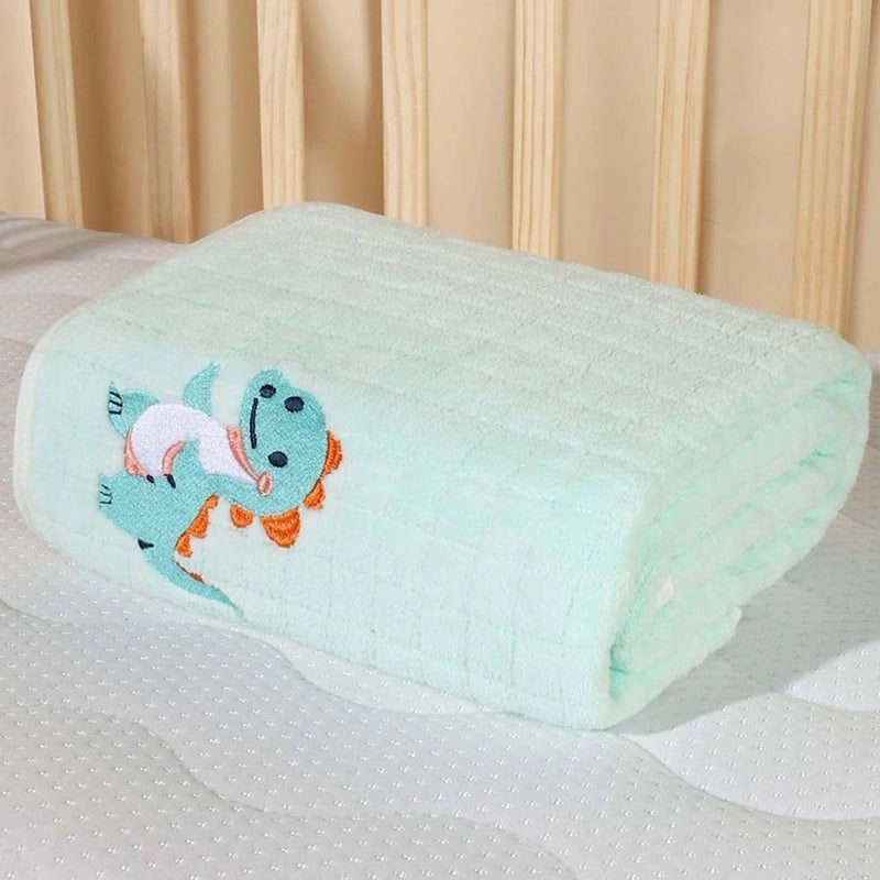 Soft Absorbent Newborn Baby Bath Towel Coral Fleece Quick-drying Thickened Lint-free Blanket|Baby Bath & Care