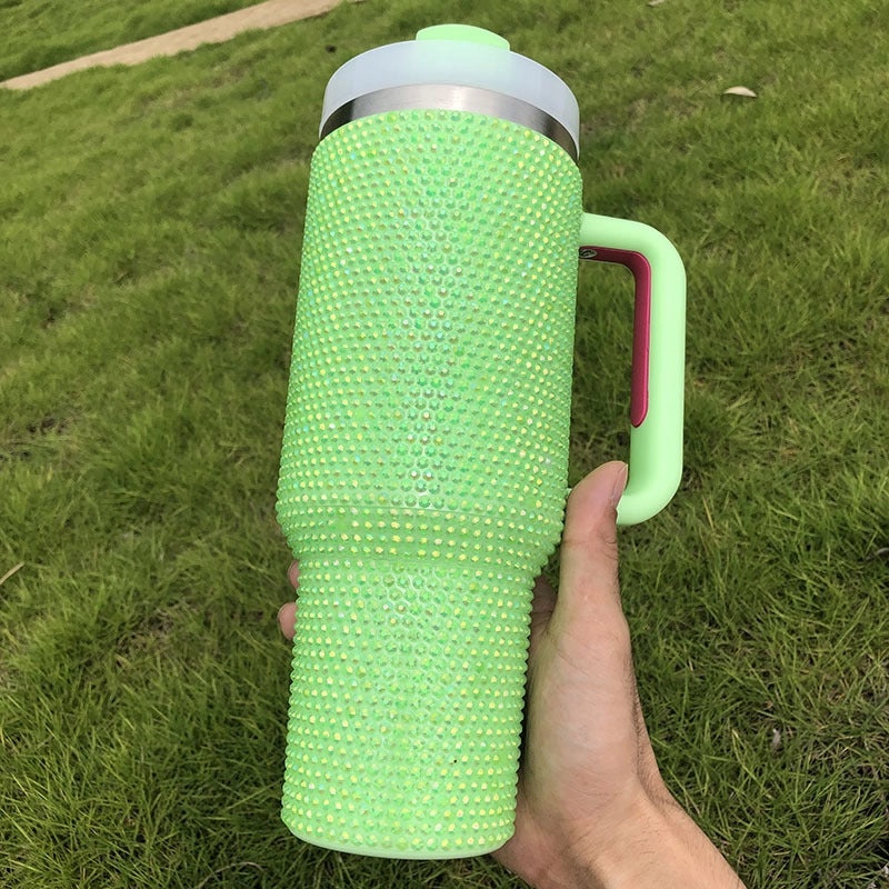 Stylish Cow Print Solid Color Stainless Steel Thermos Cup 304/201 Double Wall Insulated | Drinkware & Thermoses