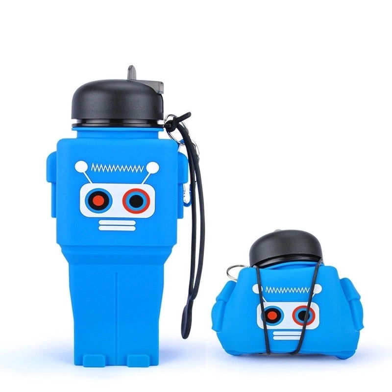 Adorable Animal Shaped Silicone Water Bottle Single Piece|Drinkware & Reusable Bottles