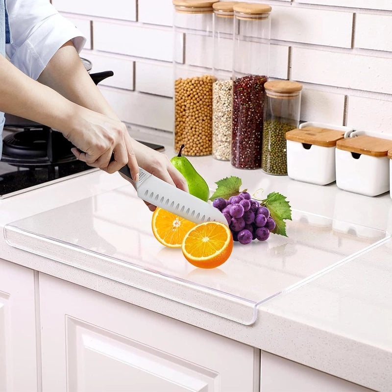 Simple Solid Color Acrylic Cutting Board - Single Piece|Kitchen Accessories