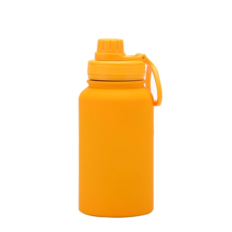 Stainless Steel Water Bottle Single Piece Casual Solid Color | Drinkware & Hydration