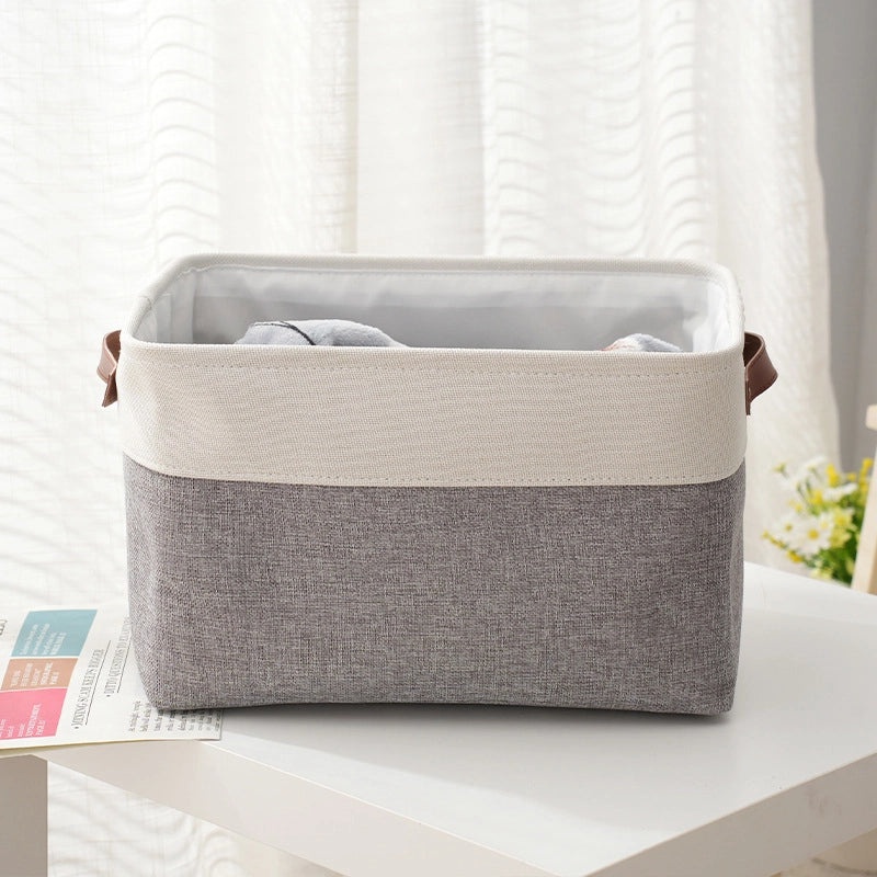 Simple Minimalist Solid Color Storage Basket for Home Organization|Home Storage & Organization