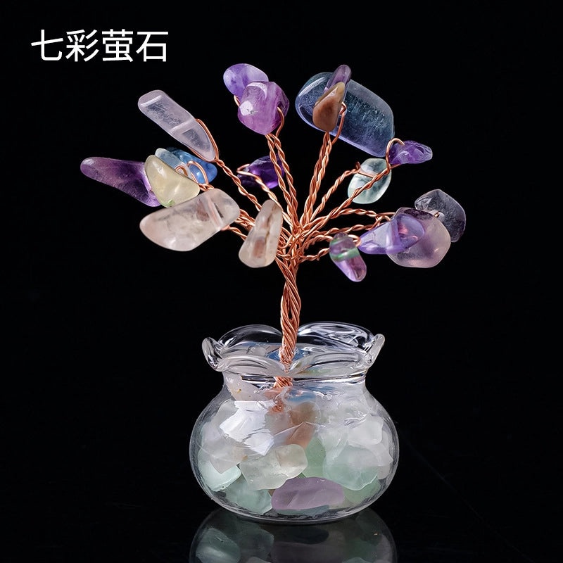 Minimalist Tree Crystal Ornament Decorative Artificial Home Accessories|Home Decor