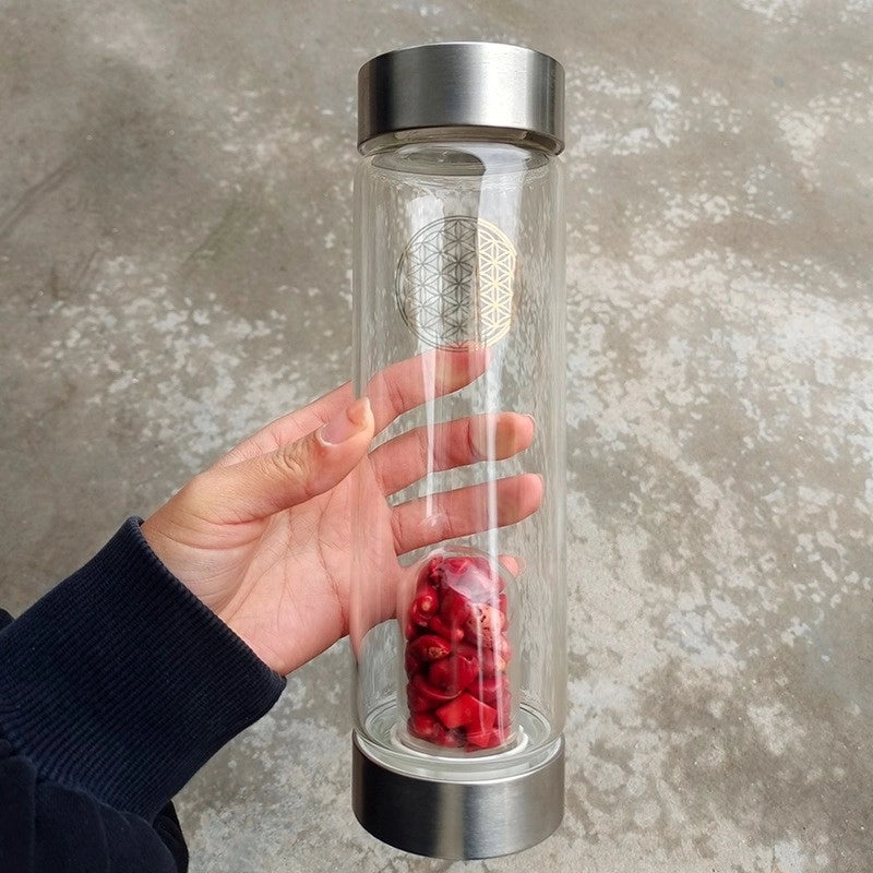 Pastoral Solid Color Crystal High Borosilicate Glass - Casual Elegant Style | Home Decor & Drinkware