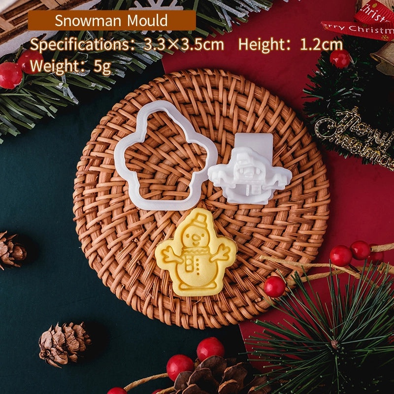 Christmas Themed Santa Claus Christmas Tree PLA Plastic Bakeware Mold | Bakeware & Kitchen Tools