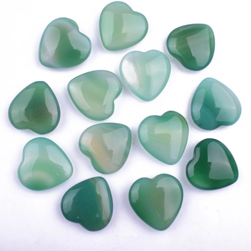 Pink 20mm Heart-Shaped Amethyst Crystal Ornament | Jewelry & Accessories