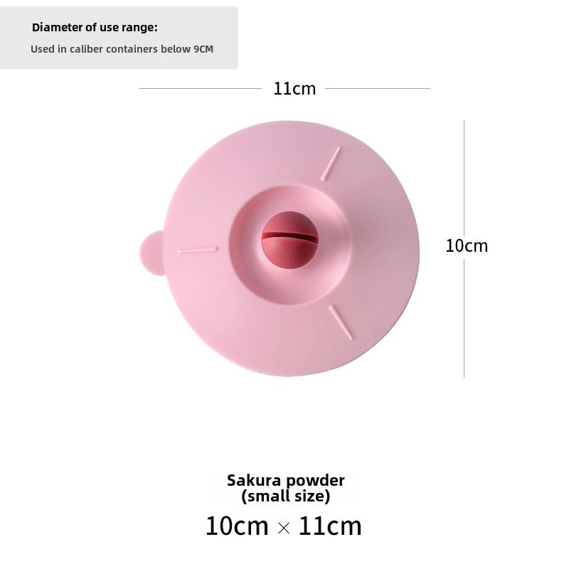 Silicone Cup Lid Food Grade Dustproof Leak-Proof Round Cover for Cups|Kitchen & Dining Accessories
