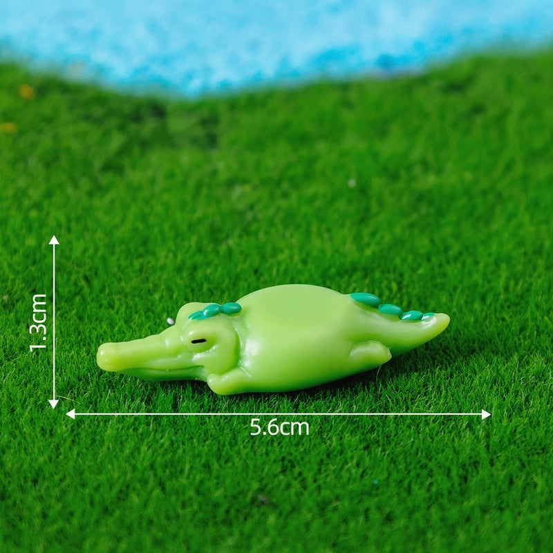 Cute Animal Resin Ornaments Cartoon Style Decorative Figurines for Home Decor|Home Decor & Ornaments