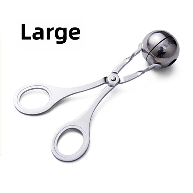 Stainless Steel Meatball Maker Mold for Rice Balls Fried Meatball Clip Kitchen Tool|Kitchen Tools & Gadgets