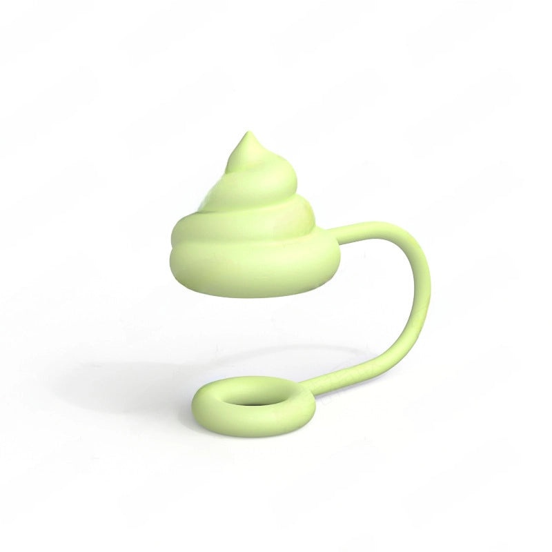 Cartoon Silicone Straw Cap Dustproof Cover for Reusable Drinking Straws|Drinkware Accessories