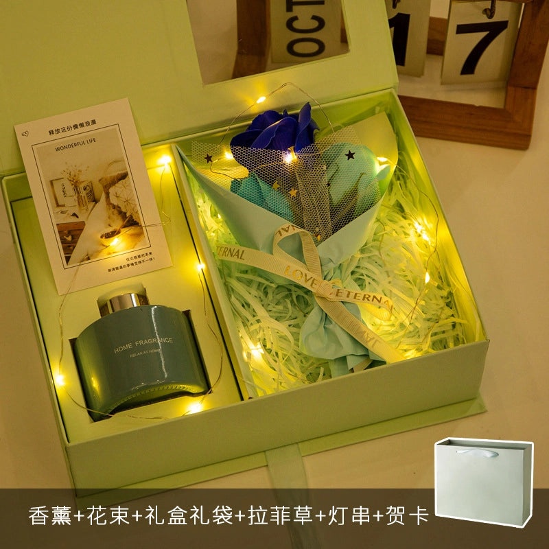 Teacher's Day Aromatherapy Bouquet Gift Box | Home Decor