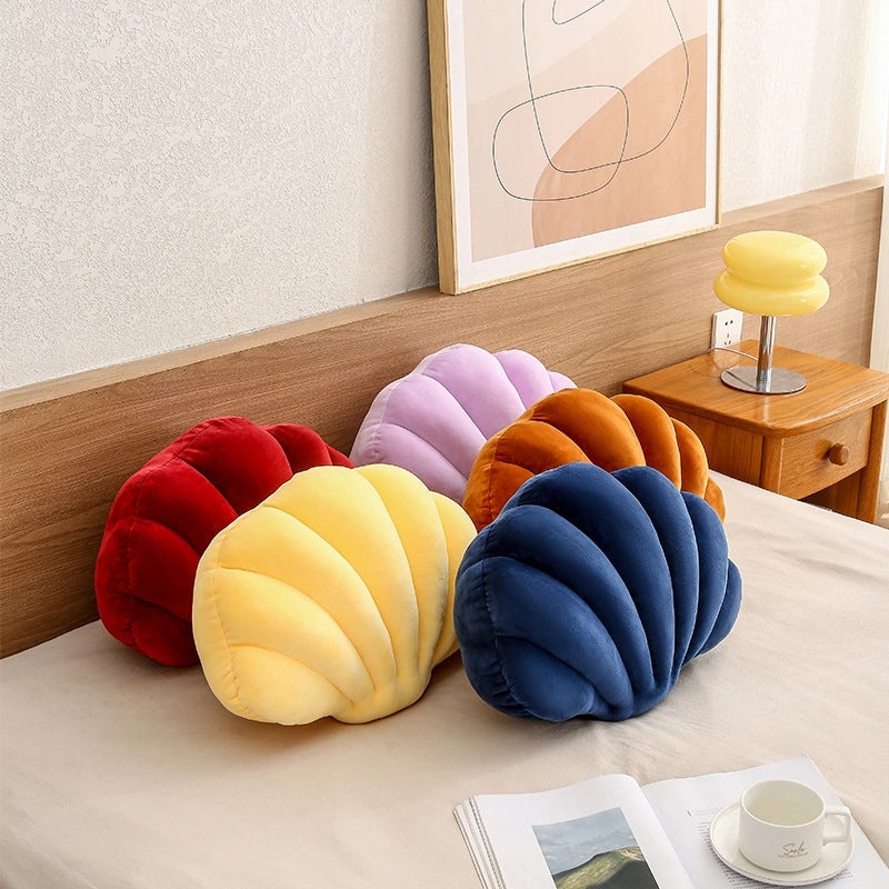 Nordic Creative Spandex Shell Plush Pillow Soft Sofa Car Office Bed Cushion|Home Decor & Cushions