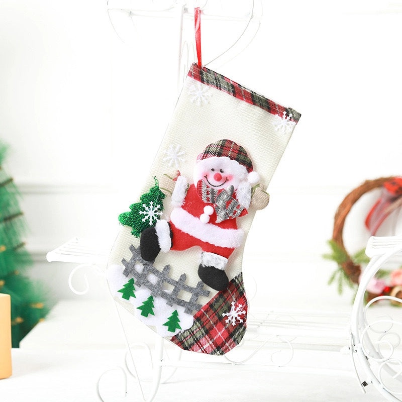 Christmas Gift Bag for Jewelry Candy Socks | Holiday Packaging & Decoration Accessories
