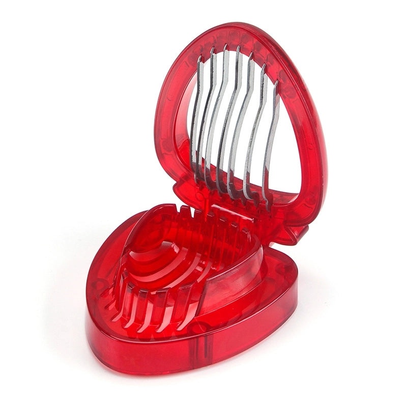 Strawberry Shaped Stainless Steel Fruit Cutter|Kitchen Gadgets & Tools