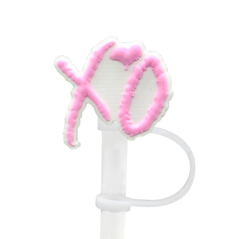 Cartoon Silicone Straw Caps for 8-10mm Straws | Personalized Drink Accessories