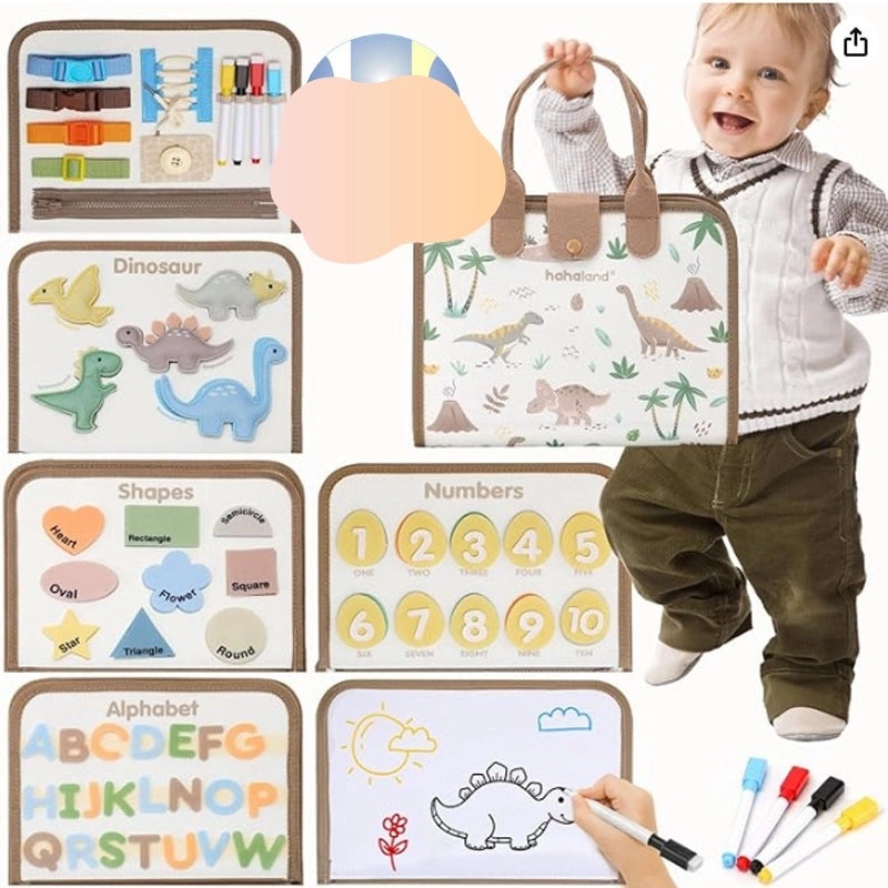 Early Learning Felt Busy Book for Kids|Educational Toys and Busy Boards